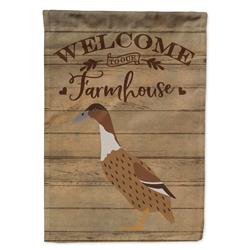 Dutch Hook Bill Duck Welcome Canvas House Flag - 28 x 0.01 x 40 in.
