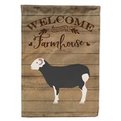 Herwick Sheep Welcome Canvas House Flag - 28 x 0.01 x 40 in.