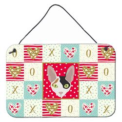 8 x 12 in. Cornish Rex Cat Love Wall or Door Hanging Prints