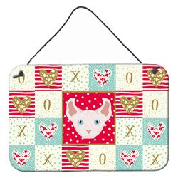 8 x 12 in. Dwelf Cat Love Wall or Door Hanging Prints