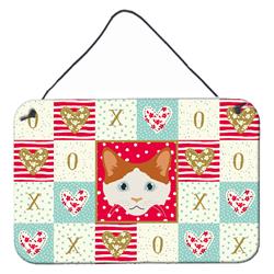 CK5127DS812 8 x 12 in. La Perm Cat Love Wall or Door Hanging Prints
