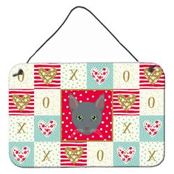CK5151DS812 8 x 12 in. Raas Cat Love Wall or Door Hanging Prints