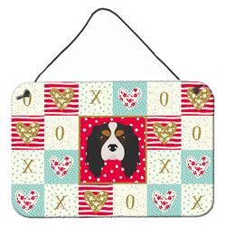 CK5189DS812 8 x 12 in. Cavalier King Charles Spaniel Love Wall or Door Hanging Prints