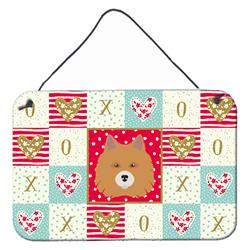 CK5196DS812 8 x 12 in. Elo Dog Love Wall or Door Hanging Prints