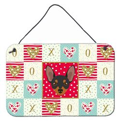 CK5230DS812 8 x 12 in. Prague Ratter Love Wall or Door Hanging Prints