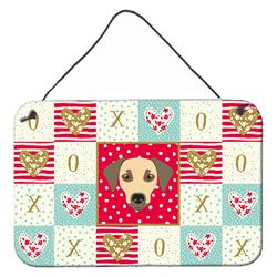 CK5235DS812 8 x 12 in. Sato Dog Love Wall or Door Hanging Prints