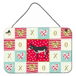 CK5271DS812 8 x 12 in. American Mammoth Jack Donkey Love Wall or Door Hanging Prints