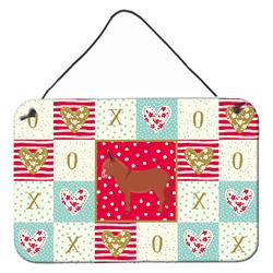 CK5275DS812 8 x 12 in. Irish Donkey Love Wall or Door Hanging Prints