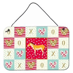 CK5281DS812 8 x 12 in. Turkmenian Kulan Donkey Love Wall or Door Hanging Prints