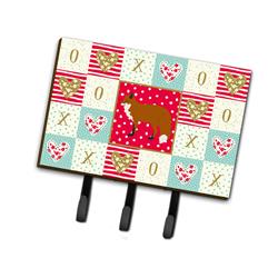 CK5303TH68 6 x 2 x 9 in. Red Fox Love Leash or Key Holder