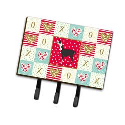 6 x 2 x 9 in. Llama Q Ara Love Leash or Key Holder