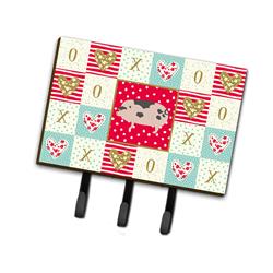 6 x 2 x 9 in. Gloucester Old Spot Pig Love Leash or Key Holder