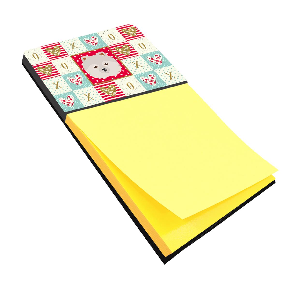 CK5210SN 3 x 3 in. Japanese Spitz Love Sticky Note Holder