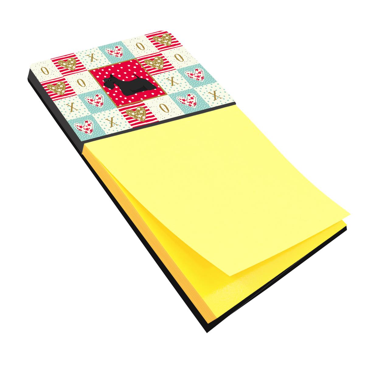 CK5950SN 3 x 3 in. Scottish Terrier Love Sticky Note Holder