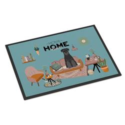 CK7877JMAT 24 x 36 in. Black Standard Schnauzer Sweet Home Indoor or Outdoor Mat