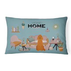 CK7909PW1216 12 x 3 x 16 in. Irish Setter Sweet Home Canvas Fabric Decorative Pillow