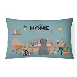 CK7926PW1216 12 x 3 x 16 in. Black Briard Sweet Home Canvas Fabric Decorative Pillow