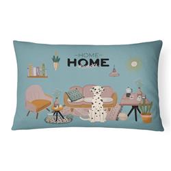 CK7942PW1216 12 x 3 x 16 in. Dalmatian Sweet Home Canvas Fabric Decorative Pillow