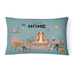CK7955PW1216 12 x 3 x 16 in. English Foxhound Sweet Home Canvas Fabric Decorative Pillow