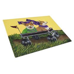 Corgi Express Glass Cutting Board - Large