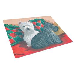 Westie & Scottie Great Scots Glass Cutting Board - Large