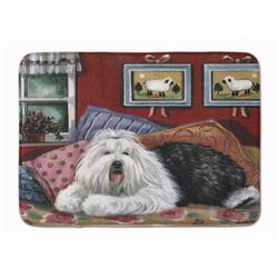 Old English Sheepdog Sweet Dreams Machine Washable Memory Foam Mat - 19 x 27 in.