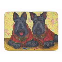 19 x 27 in. Scottish Terrier Scotties Rule Machine Washable Memory Foam Mat