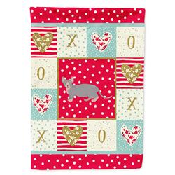 Dwelf No.4 Cat Love Garden Outdoor Flags