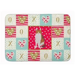 19 x 27 in. Aegean Cat Love Machine Washable Memory Foam Mat