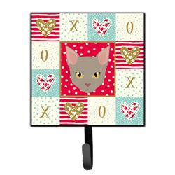 4.25 x 1 x 7 in. Malayan Cat Love Leash or Key Holder