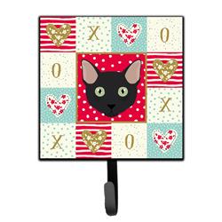 4.25 x 1 x 7 in. Mandalay Cat Love Leash or Key Holder