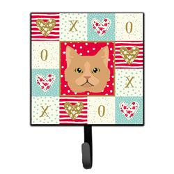 4.25 x 1 x 7 in. Selkirk Rex Cat Love Leash or Key Holder