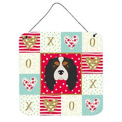 6 x 6 in. Cavalier King Charles Spaniel Love Wall or Door Hanging Prints
