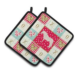 CK5332PTHD 7.5 x 7.5 in. Paso Fino Horse Love Pair of Pot Holders