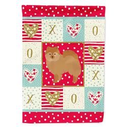 11 x 0.01 x 15 in. German Spitz No.2 Love Garden Flag