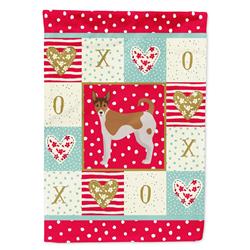 28 x 0.01 x 40 in. Tenterfield Terrier Love Canvas House Flag