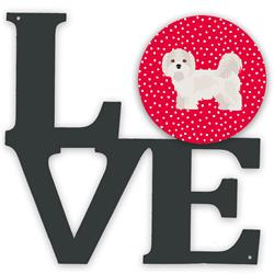 11.5 x 11.75 in. Kyi-Leo Love Metal Artwork Wall Decor