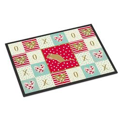 24 x 36 in. Gerbil Mouse Love Indoor or Outdoor Mat