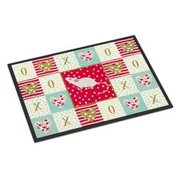 CK5454JMAT 24 x 36 in. White Domestic Mouse Love Indoor or Outdoor Mat
