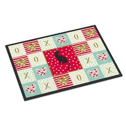 CK5778JMAT 24 x 36 in. Pantherette Cat Love Indoor or Outdoor Mat