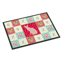 Picture of Carolines Treasures CK5795JMAT 24 x 36 in. Sphynx No.2 Cat Love Indoor or Outdoor Mat