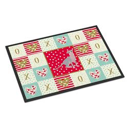 Picture of Carolines Treasures CK5803JMAT 24 x 36 in. Ukrainian Levkoy Cat Love Indoor or Outdoor Mat