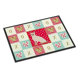Picture of Carolines Treasures CK5799MAT 18 x 27 in. Tonkinese Cat Love Indoor or Outdoor Mat