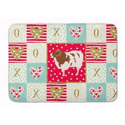 19 x 27 in. Jacob Sheep Love Machine Washable Memory Foam Mat