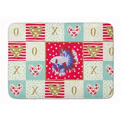 CK5483RUG 19 x 27 in. Comb Tail Betta Love Machine Washable Memory Foam Mat