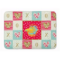 CK5484RUG 19 x 27 in. Crown Tail Betta Love Machine Washable Memory Foam Mat