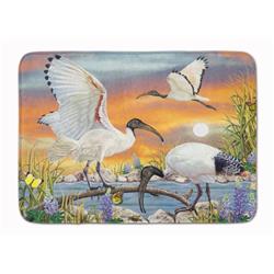 19 x 27 in. Sacred Ibis Machine Washable Memory Foam Mat