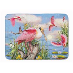 PRS4036RUG 19 x 27 in. Roseate Spoonbill Machine Washable Memory Foam Mat