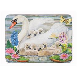 19 x 27 in. Mother Swan Machine Washable Memory Foam Mat