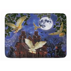 19 x 27 in. Halloween Owl Express Machine Washable Memory Foam Mat